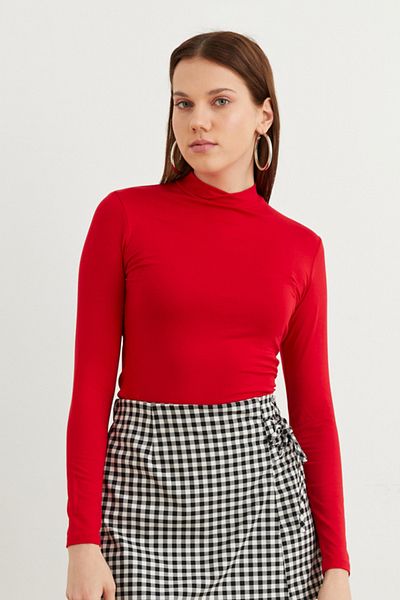 Hür Women's Red Bodysuit