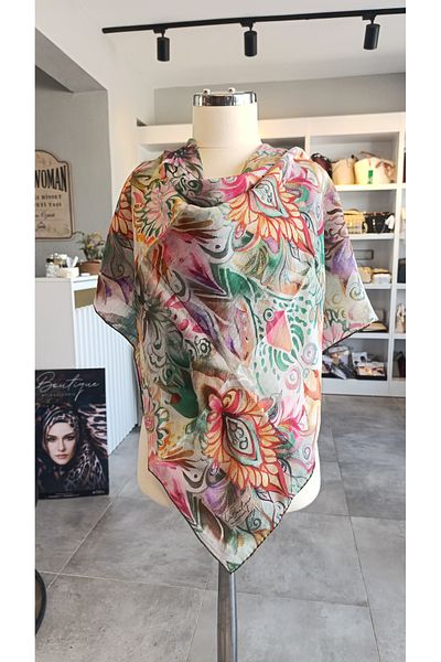 La Boutique Eşarp La Bouti̇que 100% Bamboo Summer Series Scarf