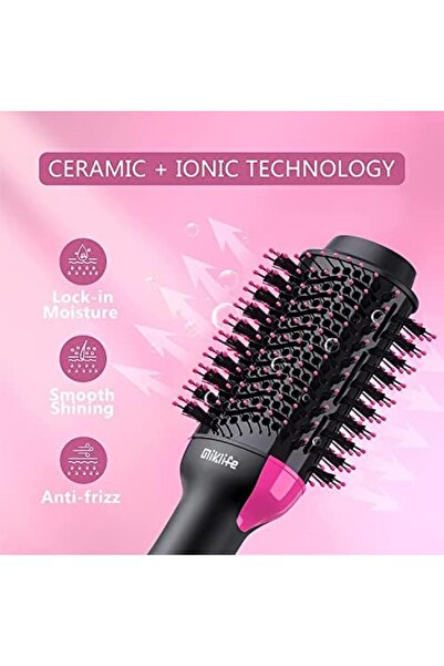 Generic Miklife Hair Dryer Brush One-Step Blow Dryer Brush for Styling and Frizz Control, Negative Ionic Hot