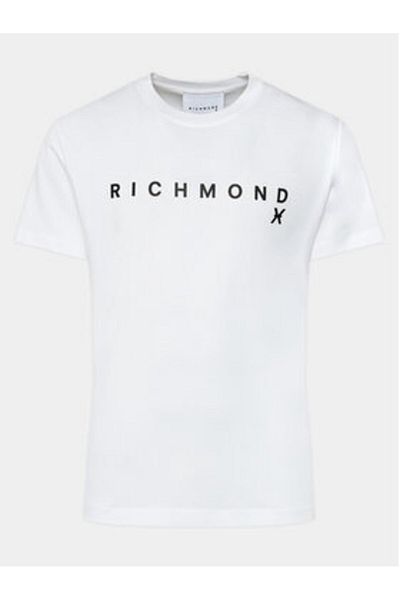 Richmond X Tricou bărbătesc UMP24004TS alb