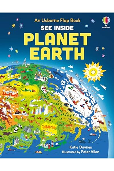 Usborne Publishing انظر داخل كوكب الأرض