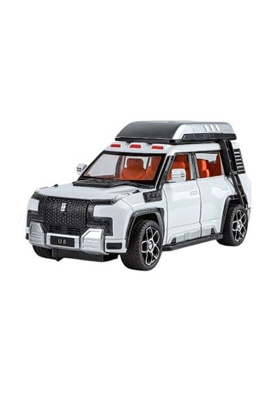 NillyToys Xhd-B2432 -Vardem Pull Drop Light and Sound Doors Opened Lr Jeep 1:24