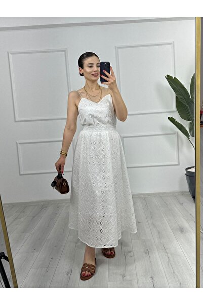 TUNAM BUTİK FİSKO ETEKLİ TAKIM