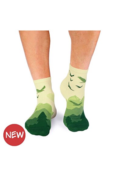 Pirin Hill Κάλτσες αστραγάλου από λεπτό βαμβάκι Zbor Verde