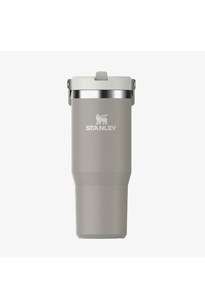 Stanley The Iceflow Flip Straw Thermos with Straw 0,89 L Light Gray