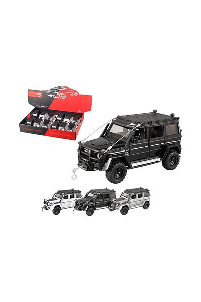 NillyToys Xhd-B3232-Vardem Pull and Drop Light and Sound Off Road Jeep 1:32