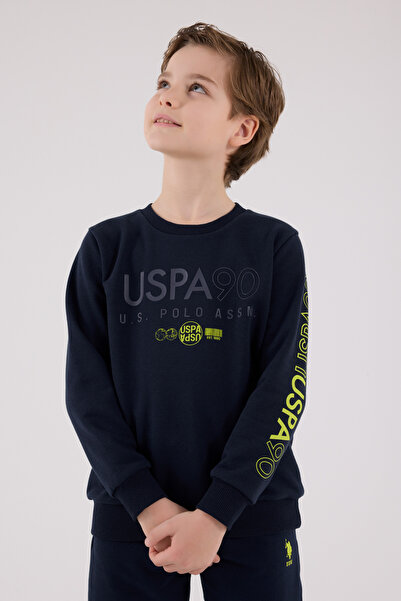 U.S. Polo Assn. Lisanslı Erkek Çocuk Alt Üst 2 Parça Eşofman Takımı