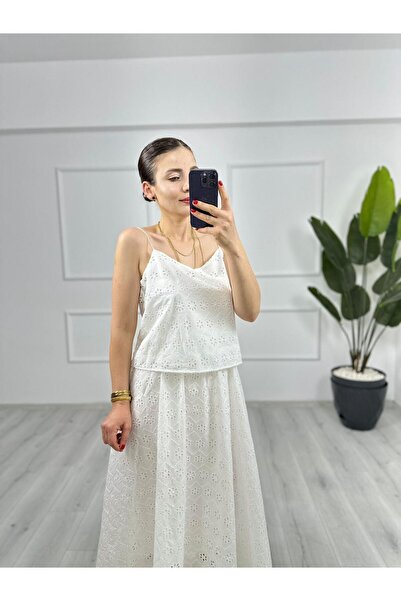 TUNAM BUTİK FİSKO ETEKLİ TAKIM