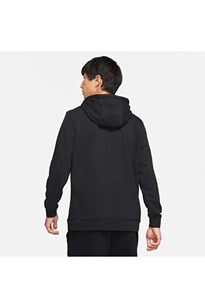 Nike Dri-Fit Hoddie Full-Zip Erkek Siyah Kapüşonlu Sweatshirt