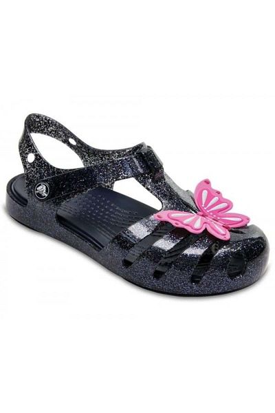 Crocs Sandale Crocs Isabella Novelty Sandal Kids Albastru - Navy 23-24 EU - C7 US