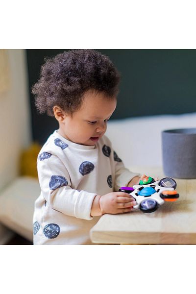 Baby Einstein Sensory toy Baby Einstein Curiosity Clutch Twist & Pop Rattle Teether