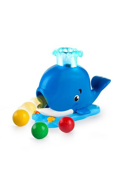 Bright Starts - Jucărie balenă cu bile multicolore