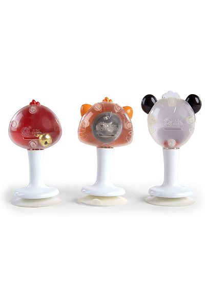 Bright Starts Baby Einstein - Set de 3 zornăitoare cu animale