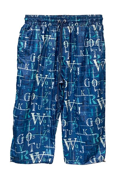 Adasea Ανδρικό μαγιό με προστασία UV Pool Sea Long Capri K103 Navy Blue02