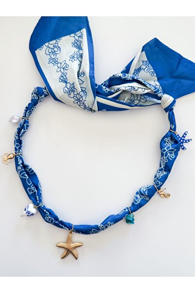 CHARMLUCKY Charm Scarf Necklace