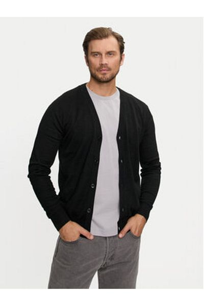 Richmond X Mens Cardigan UMA24064CD Black