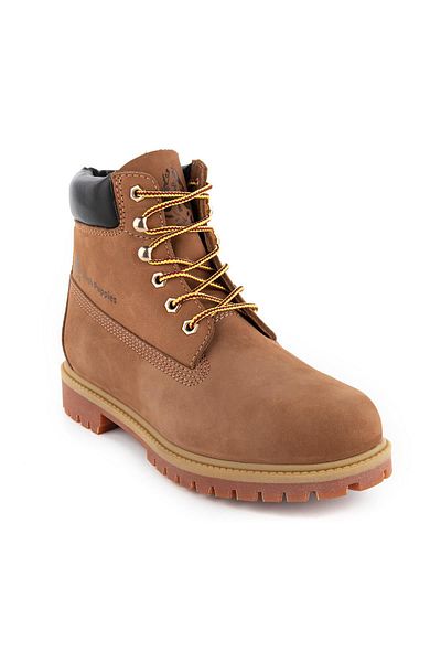 Hush Puppies Ανδρικές μπότες Helppo Bounce από γνήσιο δέρμα