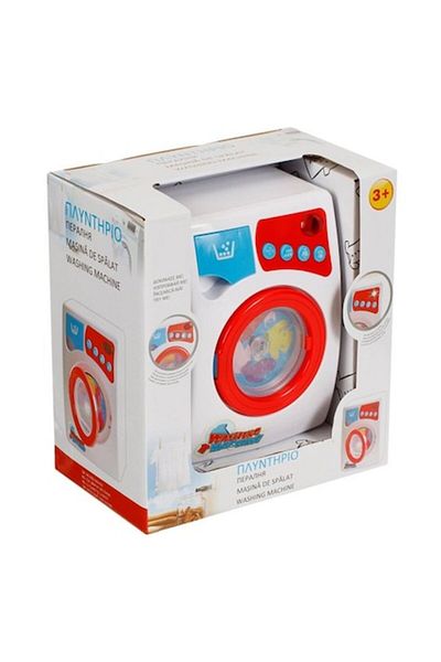 OEM Masina de Spalat Jucarie Alba cu Lumina Sunet & Cilindru Rotativ