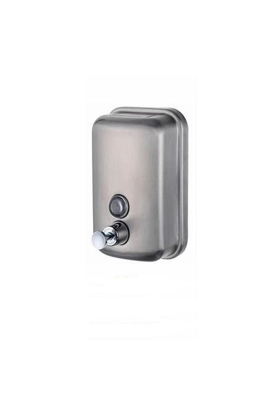 Trendy's Liquid soap dispenser 800ml INOX matt satin metallic