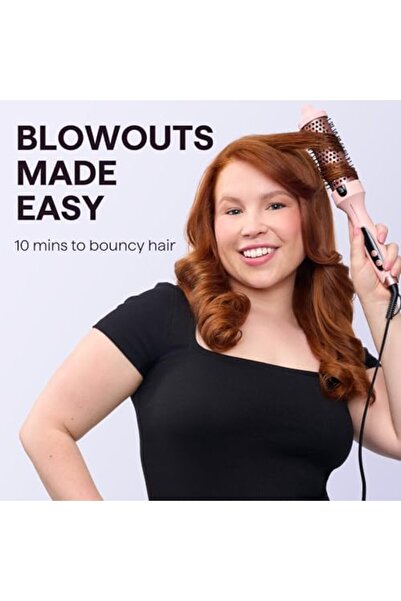 Generic Wavytalk Thermal Brush, Blowout Boost 1.5 inch Heated Round Brush for Blowout Look, Dual Voltage, Pi