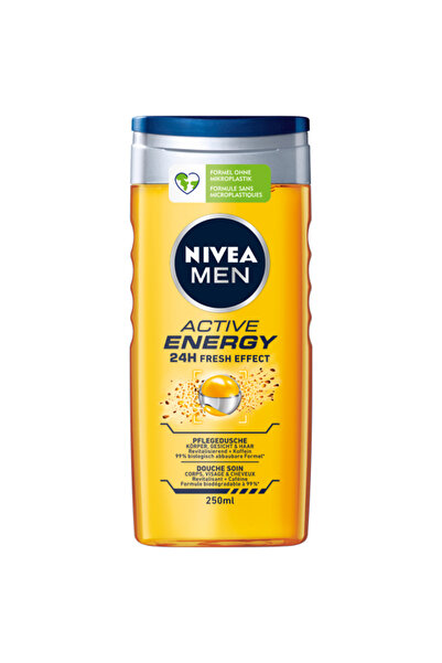 Nivea Men Gel de dus Nivea Men Active Energy, 250 ml