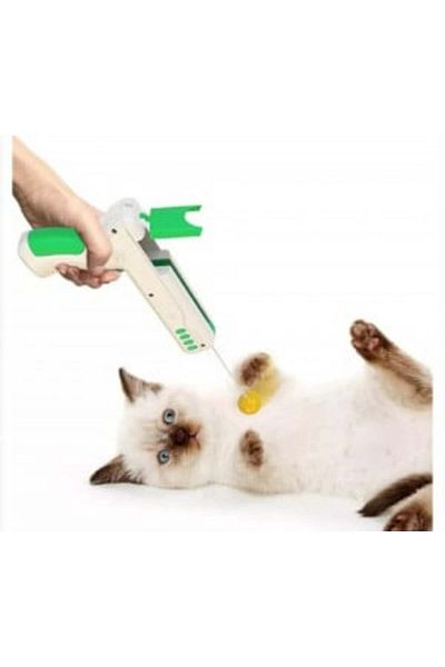 Blusmart Funny Cat Toy with 2 Interchangeable Heads