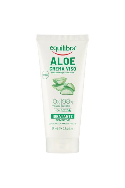 Equilibra Crema de Fata Hidratanta cu Aloe, 75 ml, Equilibra