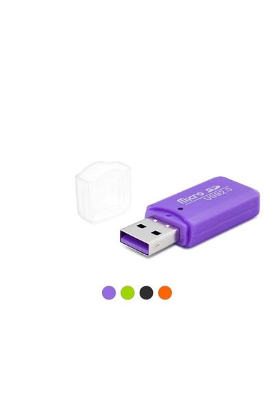 Skygo Card Reader USB Micro Sd Multicolor Hdx7024