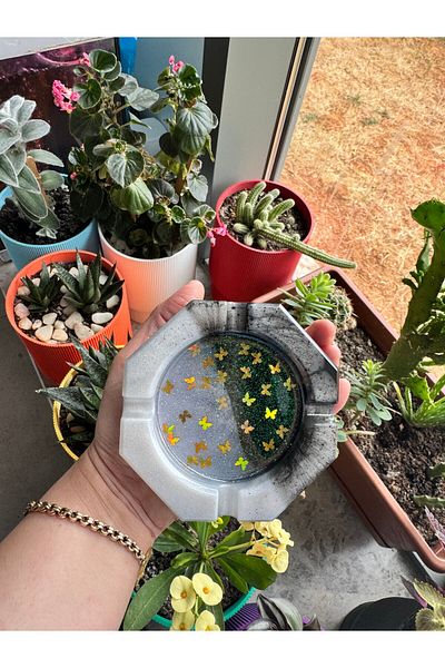 aysaplanner Special Design Epoxy Ashtray