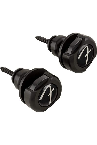 FENDER Infinity Strap Locks Black (2) Strap Lock Strap Locks & Buttons Strap Lock