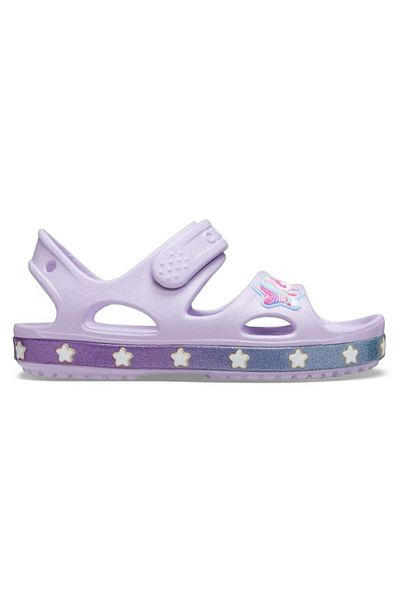 Crocs Sandale Fun Lab Unicorn Charm Sandale - Lavandă