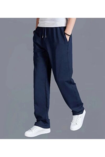 THE WHITE Men's Navy Blue Sweatpants
