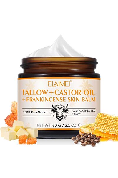 ELAIMEI Balsam 100% din seu de vită, tămâie, ceară de albine și ulei de ricin...