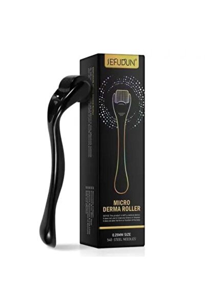 NOVA KISS Derma Roller Micro-Needling with 540 Steel Micro-Needles, 0.25 m, For Skin and Scalp