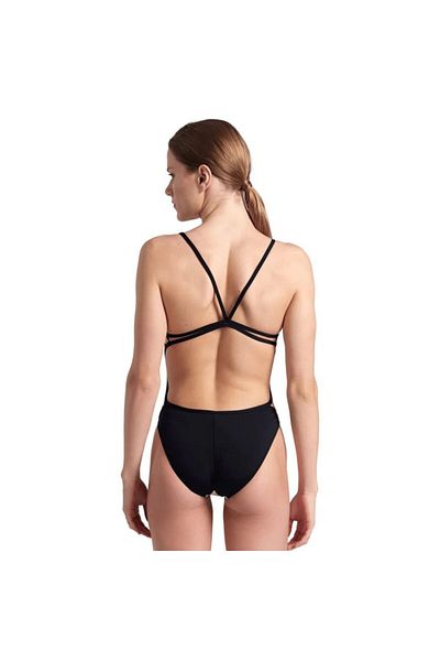 ARENA Multi Stripes Swimsuitalylace Back Women's Swimmer Swimsuit 007158560