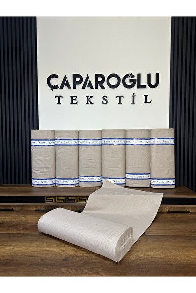 SADEN HOME NEVRESİMLİK - ÇARŞAFLIK ÇOK AMAÇLI KUMAŞ CAPPUCCİNO 240 CM