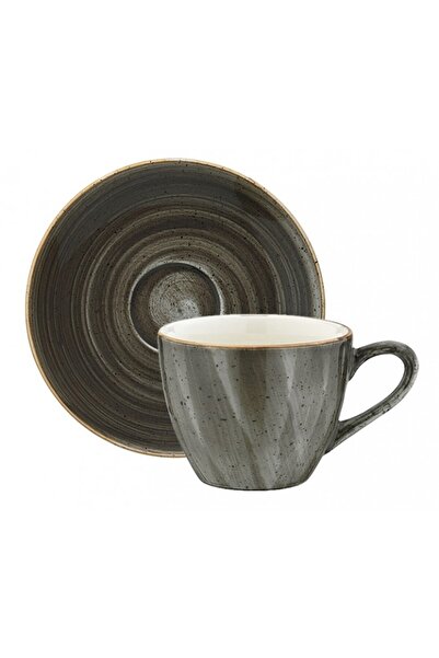 Bonna SPACE Ceasca si farfurioara din portelan 80ml (ASC RIT 01CFT)
