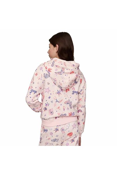 GAP Κοριτσίστικο Pink Gap V-frch Ft Logo Fz Φούτερ 725542000-Πολύχρωμο