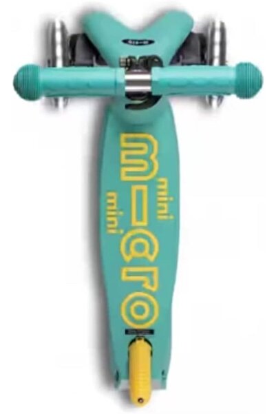 Micro Scooters- Mini Deluxe 3 in 1 Deluxe Eco - Mint | Scooter for Kids | Kids Scooter | Scooter wit