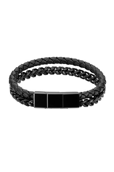 Energetix Magnetic Leather Bracelet