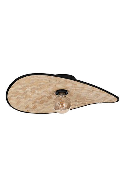 Eglo 44043 "Marywell" 50 cm Long Steel Black Ceiling Light