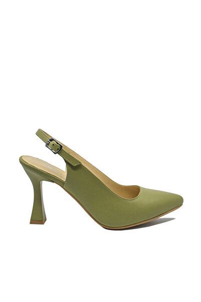 Dogati Elegant Shoes Dogati, Olive Green, Leather