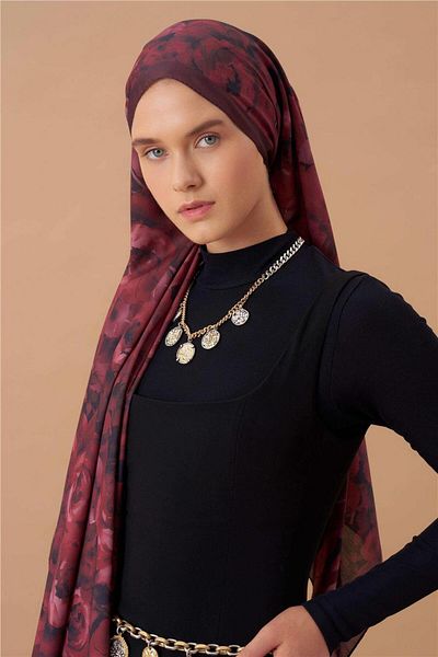 İpekhan Jardin Secret Collection Soft Shawl 3061-12