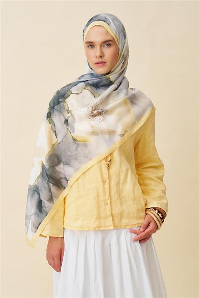 İpekhan Μαλακό Σάλι Jardin Secret Collection 3063-02