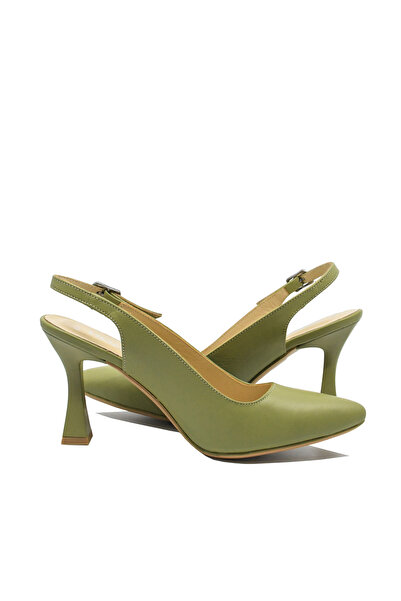 Dogati Elegant Shoes Dogati, Olive Green, Leather