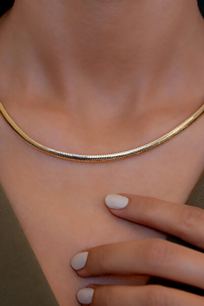 Bayar Gold 14 Ayar Altın İtalyan Esnek Balıksırtı Altın Kolye