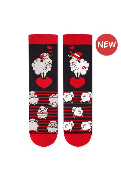 Pirin Hill Sosete Bumbac Arty Socks Oita Indragostita Negru