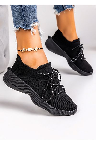 starlike Women's black sports shoes A087