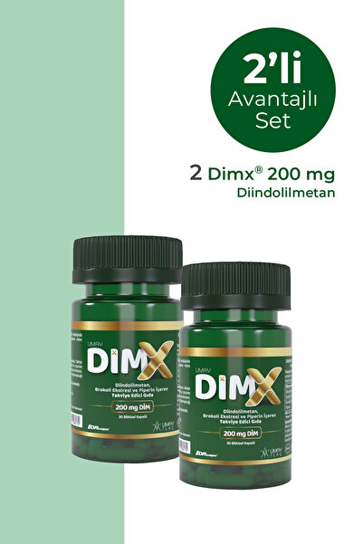 umay dimx DimX® 200 mg 30 DR Kapsül - 2 Kutu