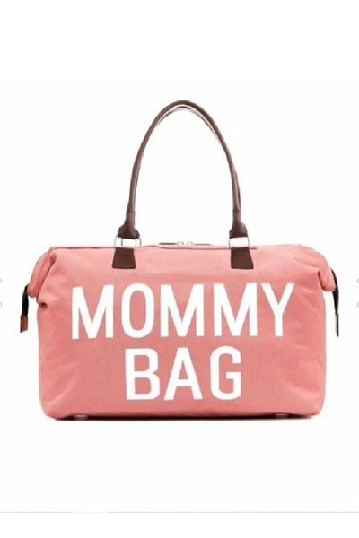 İpozi Bag Mommy Bag Mother Baby Care Bag Thermal Bottle Pink Color